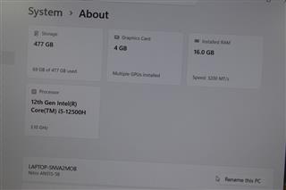 Acer Nitro 5 N22C1 15.6